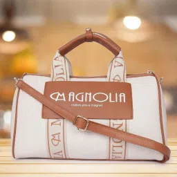 Magnolia Tan Duffle Bag image 1