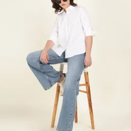 Hancock White Cotton Shirt image 5