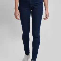 Spykar Navy High Rise Jeans image 1
