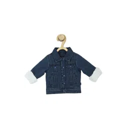 Allen Solly Junior Navy Solid Full Sleeves Jacket image 1
