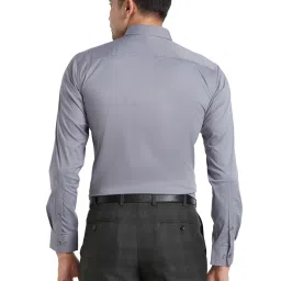 Park Avenue Grey Slim Fit Shirt image 2