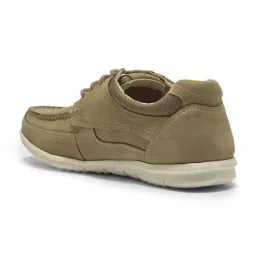 Woodland Men's Khaki Derby Shoes image 5