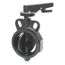 Kartar 4 Inch, 100 mm Cast Iron Lever Operated Butterfly Valve K707A image 1