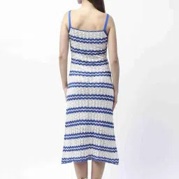 MADAME Blue Stripes Dress image 2
