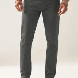 NEXT Men Slim Fit Mid-Rise Stretchable Jeans-picture-1