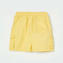 Fame Forever by Lifestyle Kids Yellow Cotton Printed Shorts image 2