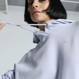 Puma Lavender Relaxed Fit Hoodie image 4