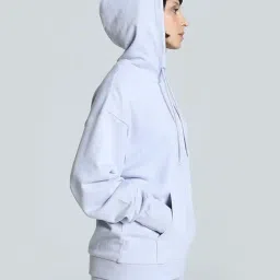 Puma Lavender Relaxed Fit Hoodie image 3