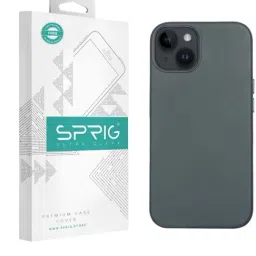 Sprig Leather Magnetic Back Cover for APPLE iPhone 14 (Grey)-picture-22
