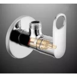 fastgear GENERIC Prime Angle Valve Brass Chrome Finish Silver, FG1025 (Pack of 6) image 4