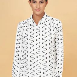 Annabelle by Pantaloons White Printed Shirt-picture-35
