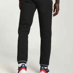 Puma Black Cotton Regular Fit BMW M Motorsport MT7 Trackpants image 2
