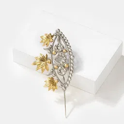 SHAYA  Silver & Gold-Plated Contemporary 925 Sterling Silver Ear Cuff Earrings image 1