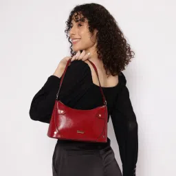 fastrack accessories Fastrack Maroon Shoulder Bag for Women image 1
