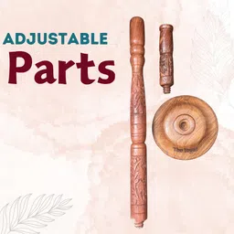 generic Preoccupation Minded Trataka Candle Stand for Opening Third Eye Meditation with Brass Diya and Eye Wash Cup image 3