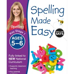 penguin random house Spelling Made Easy Key Stage 1 Learning Book By Carol Vorderman - English-picture-13