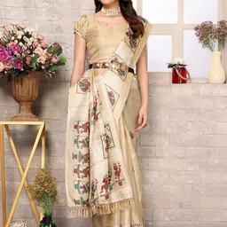 KALINI Ethnic Motifs Art Silk Saree-image-89