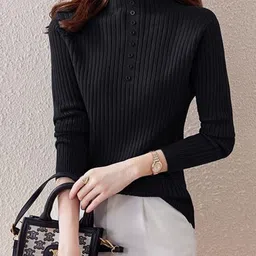 StyleCast Women Ribbed Cashmere Pullover-image-84