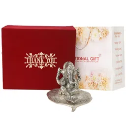 INTERNATIONAL GIFT Silver-Toned Religious Figurine Showpiece image 1