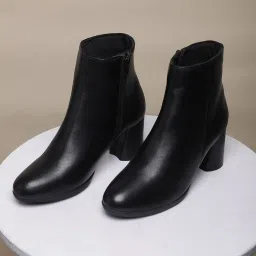 Elle Women's Black Formal Booties image 1