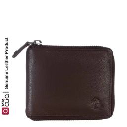 Kara Dark Brown Casual Leather Bi-Fold Wallet for Men-picture-29