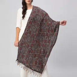 Aditi Wasan Black Printed Dupatta image 1