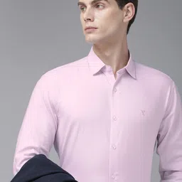 van heusen V Dot Slim Fit Pure Cotton Formal Shirt image 1
