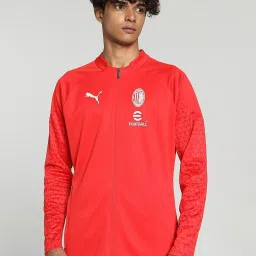 Puma Red Slim Fit Sports Jacket image 1