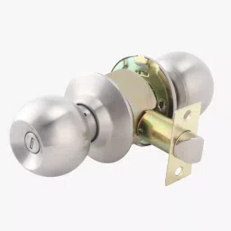 Link KNOB-SET-BK-SS Stainless Steel 1 Lock Knob Set ( Without Key )-picture-43