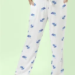 Dreamz by Pantaloons Off-White Floral Print Pyjamas image 1