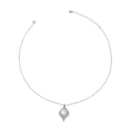 GIVA 92.5 Sterling Silver Seashell Pearl Necklace for Women-picture-34
