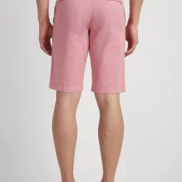 Allen Solly Pink Slim Fit Shorts image 2