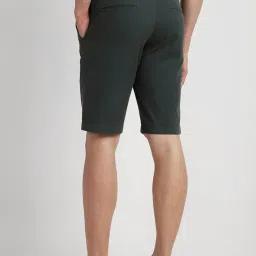 Allen Solly Green Slim Fit Shorts image 2