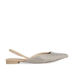 Call It Spring Women's Beige Sling Back Sandals image 1