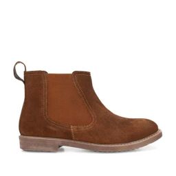 Carlo Romano Women's Tan Chelsea Boots-picture-28