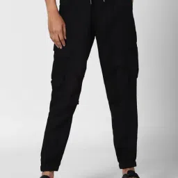 Forever 21 Black Regular Fit Joggers-image-83