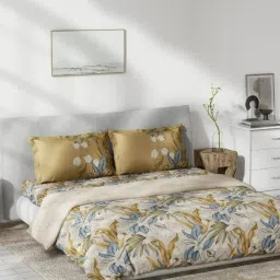DDecor Lure Beige 145 TC Cotton Bed Linen Set image 1