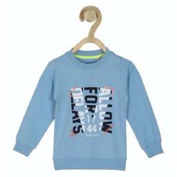 Allen Solly Junior Blue Cotton Graphic Full Sleeves Sweatshirt-picture-41