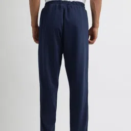 Reebok Navy Regular Fit Solid Trackpants image 2