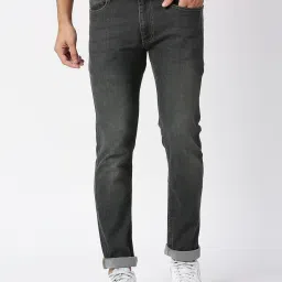 Pepe Jeans VAPOUR Dark Grey Lightly Washed Slim Fit Jeans image 1