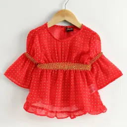 TWISHA Kids Coral Printed Top image 1