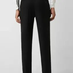 Van Heusen Black Regular Fit Trousers image 2