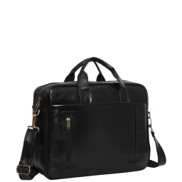 Priority Black Synthetic Large Messenger Bag image 2