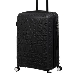 it luggage Destination Black Medium-24 inches Expandable Hardsided Trolley Bag with TSA Lock image 1