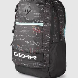Gear Unisex Typography Printed Laptop Backpack 30L image 2