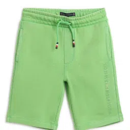 Tommy Hilfiger Kids Spring Lime Logo Regular Fit Shorts image 1