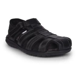 Hush Puppies Men Winter Black Sandal-picture-16
