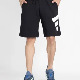 adidas Black Regular Fit Sports Shorts image 1