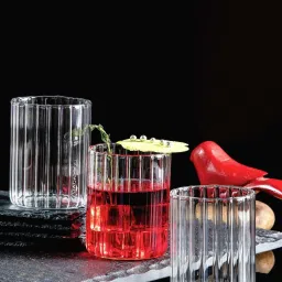 Goodhomes Transparent Glass Tumbler (0.27 L) - Set of 6 image 1