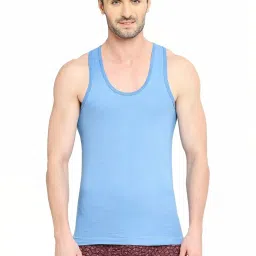 VIP Assorted Cotton Regular Fit Vest - Pack Of 3 image 2